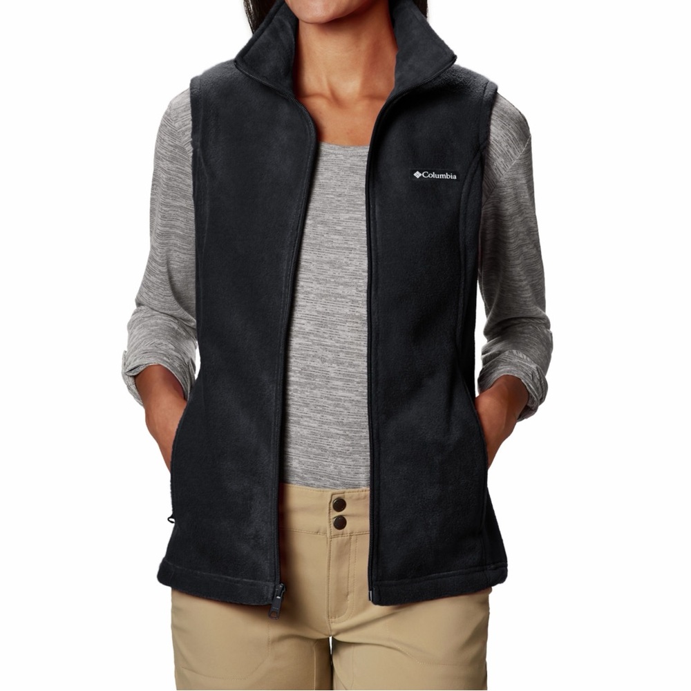 Columbia Charcoal Fleece Vest
